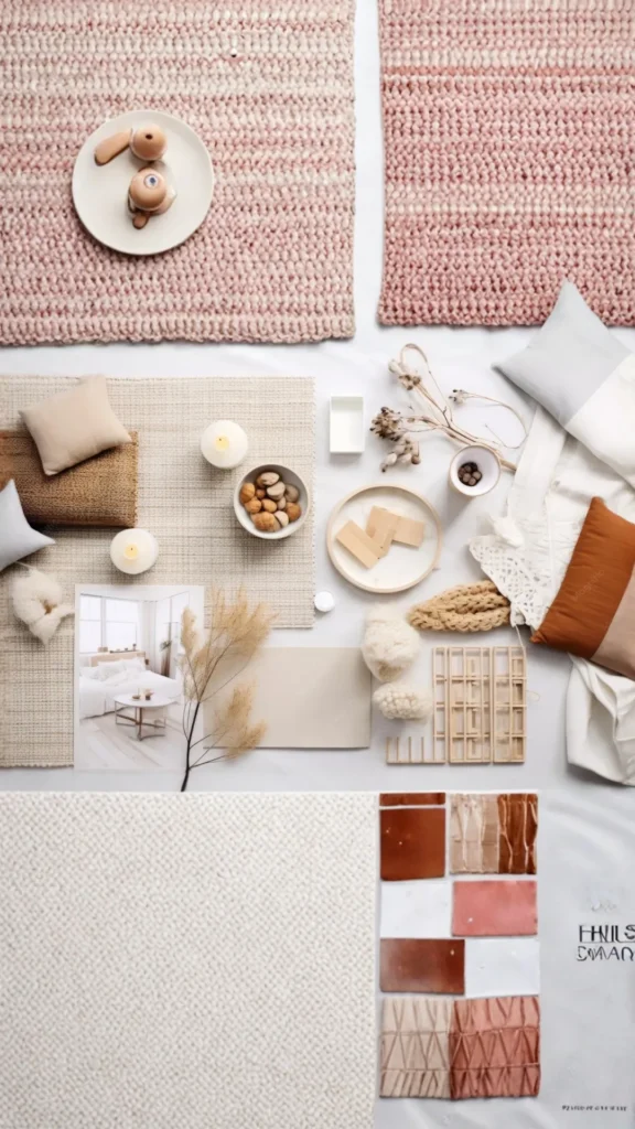 key elements of organic modern interior design natural materials textures
