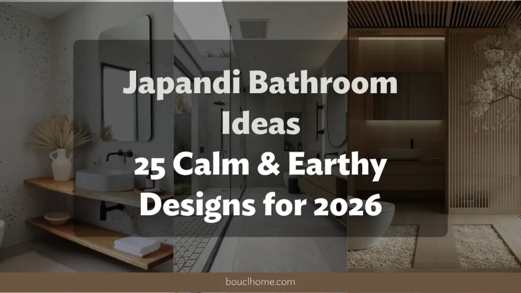 Japandi Bathroom Ideas: 25 Calm & Earthy Designs for 2026