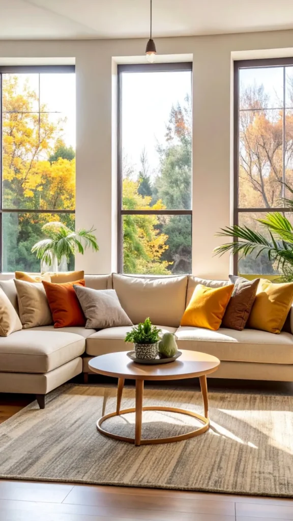  Position the Sofa Away from the Wall