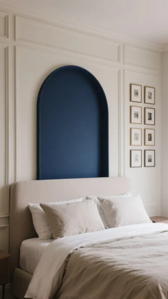 round oval boucle headboard bedroom dramatic organic maximum impact 2026