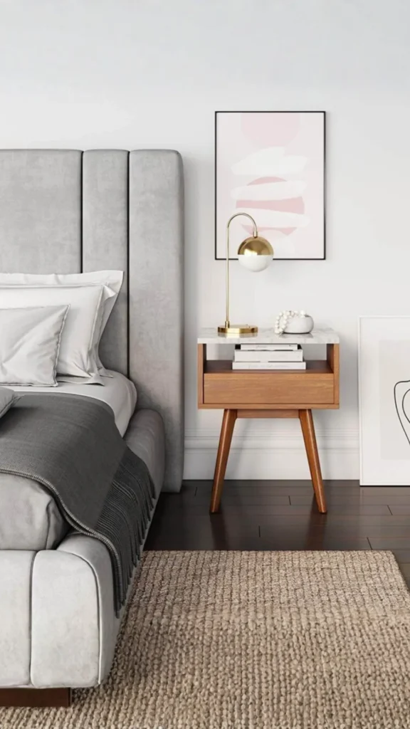 organic modern bedroom ideas edited clear bedroom surfaces bedside table three objects dresser 2026