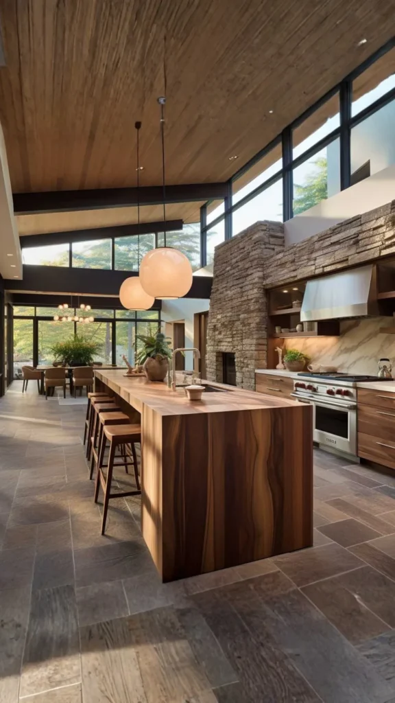 organic modern kitchen ideas colour palette all elements working together practical real 2026