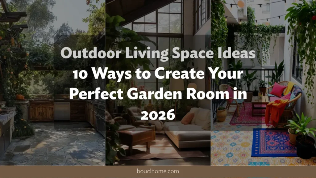 Outdoor Living Space Ideas: 10 Ways to Create Your Perfect Garden Room in 2026