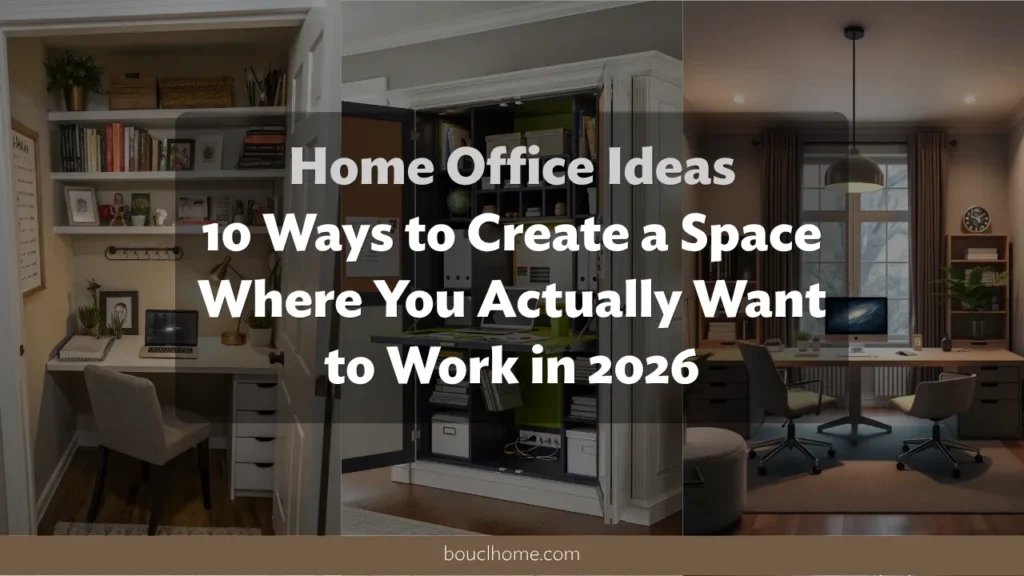 Home Office Ideas: 10 Ways to Create a Space Where You Actually Want to Work in 2026