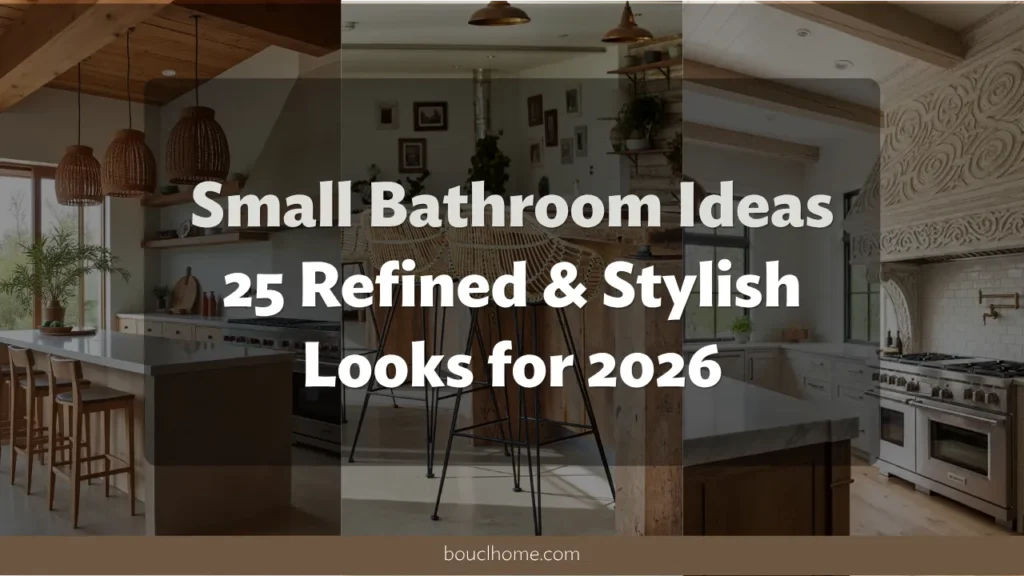Small Bathroom Ideas: 25 Refined & Stylish Looks for 2026