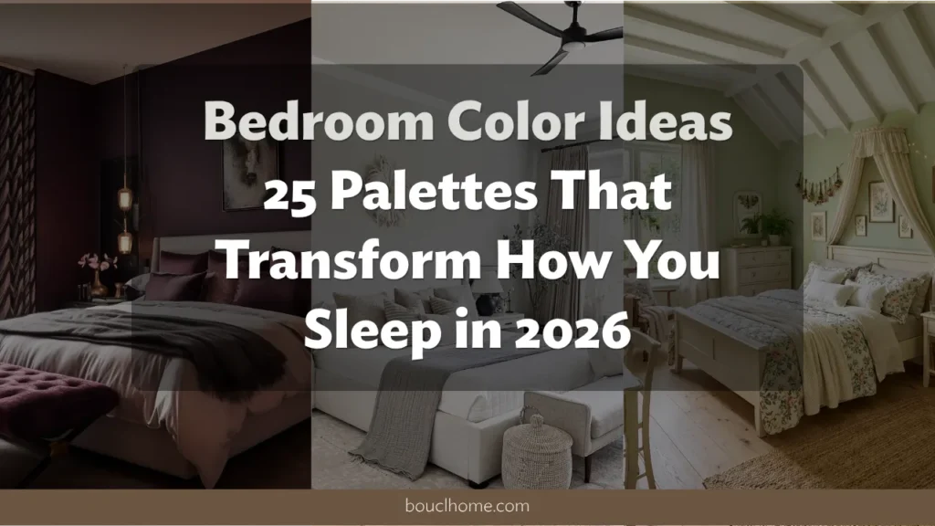 Bedroom Color Ideas: 25 Palettes That Transform How You Sleep in 2026