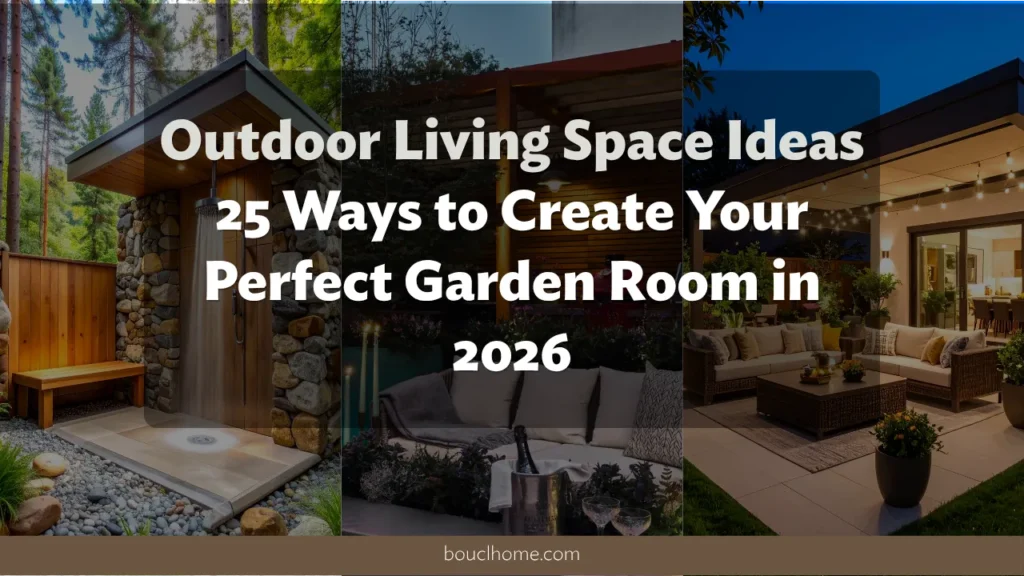 Outdoor Living Space Ideas: 25 Ways to Create Your Perfect Garden Room in 2026