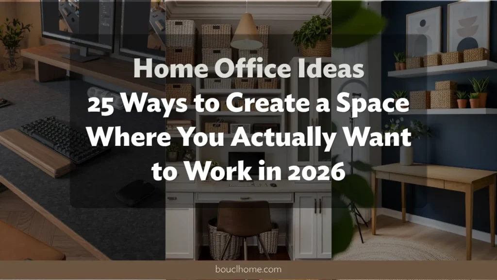 Home Office Ideas: 25 Ways to Create a Space Where You Actually Want to Work in 2026