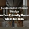 Sustainable Interior Design: 10 Eco-Friendly Home Ideas for 2026
