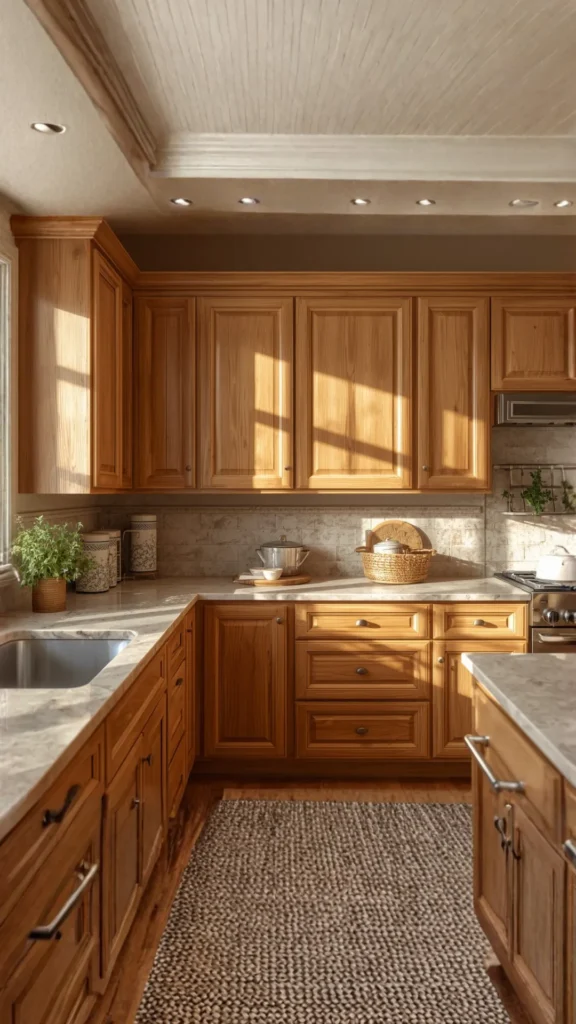 light oak kitchen cabinets care maintenance beautiful maintained warm glow tips