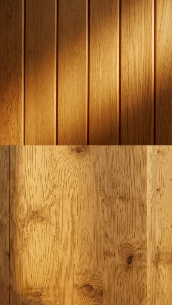 light oak kitchen cabinets close up wood grain texture warm light natural beautiful