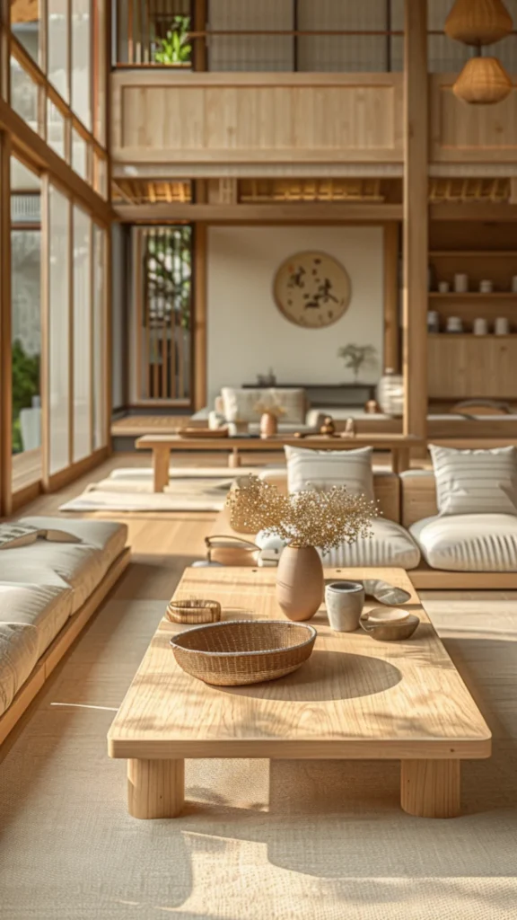 japandi living room ideas small space compact calm footprint