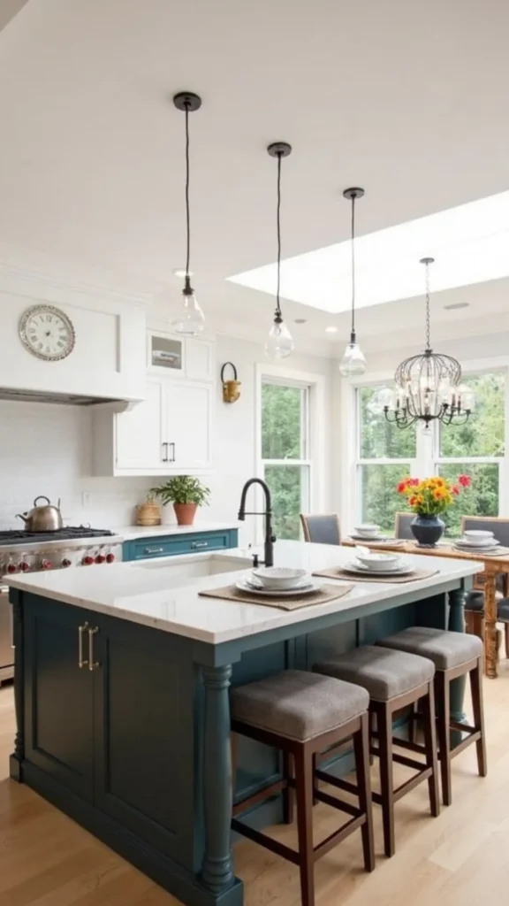kitchen island ideas second prep zone multiple cooks