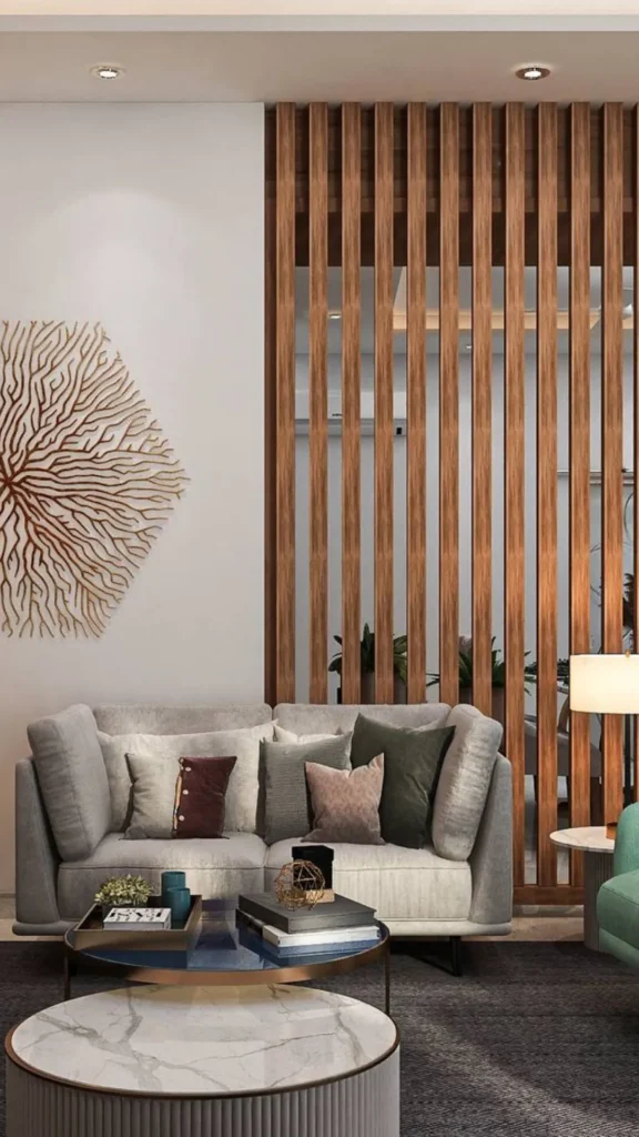living room decor trends 2026 zone separation open plan decline