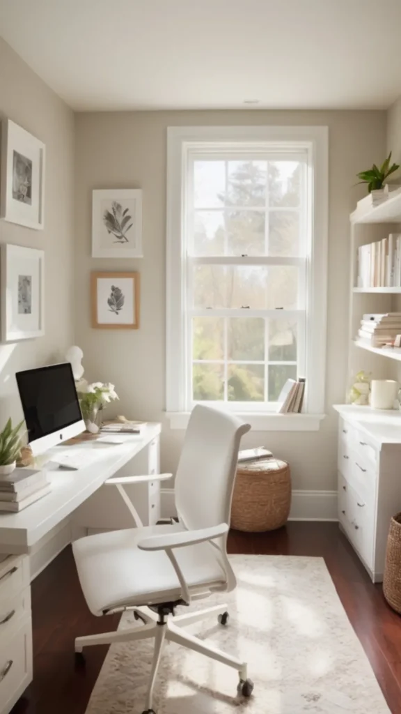 home office ideas proper door boundary clear separation