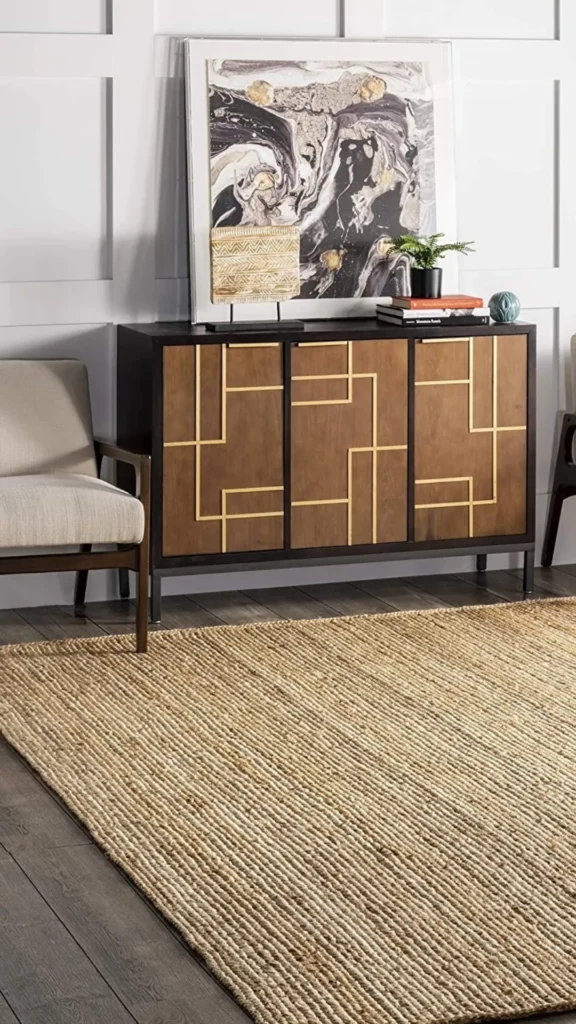 living room rug ideas sisal rug natural texture warm floor