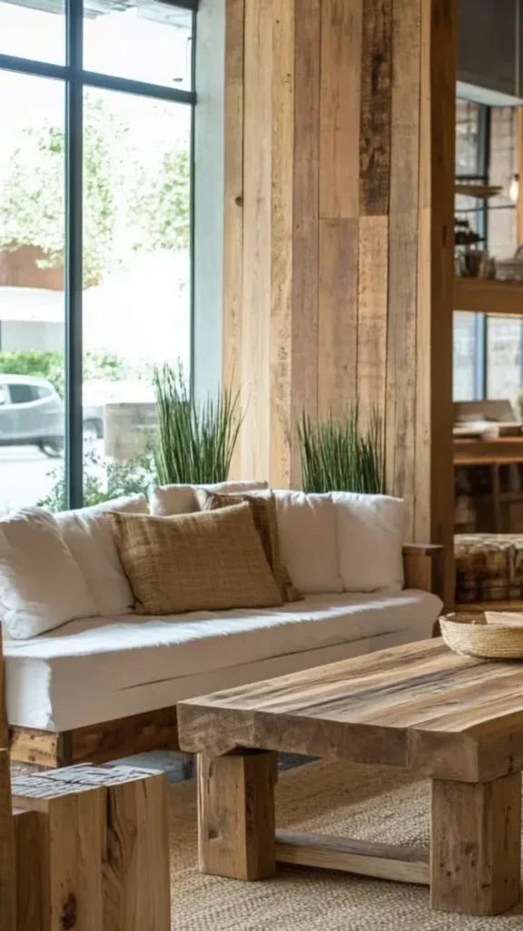 sustainable interior design certified sustainable wood FSC furniture