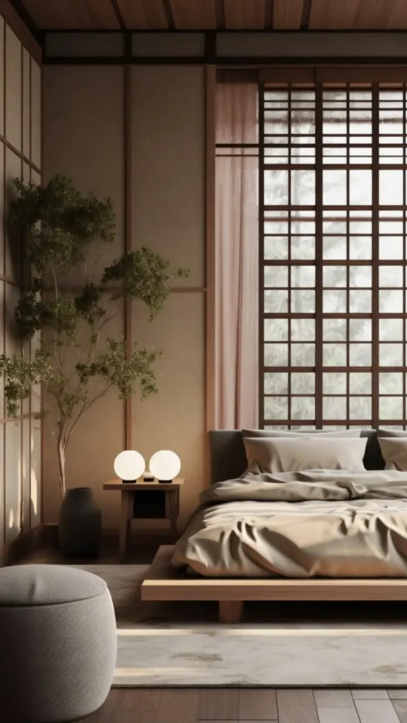 japandi bedroom ideas seasonal styling single branch swapped 2026