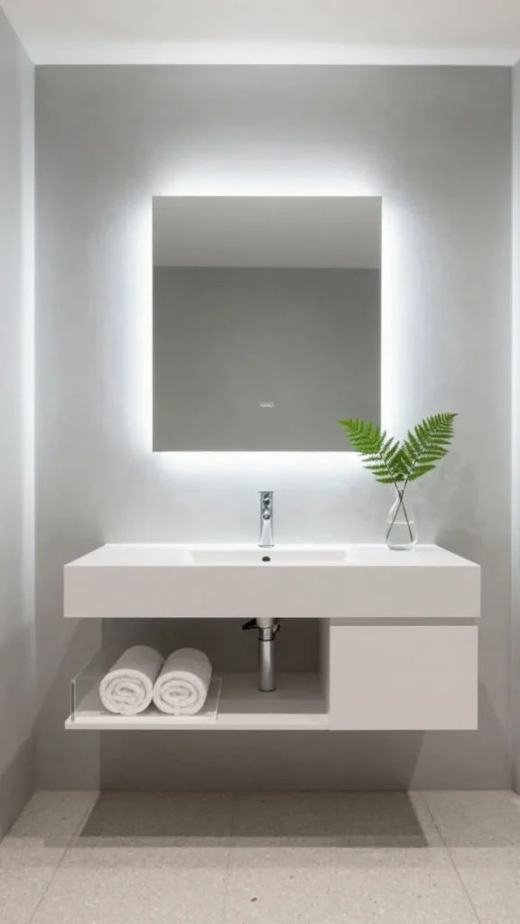 bathroom vanity ideas compact floating vanity small bathroom 2026
