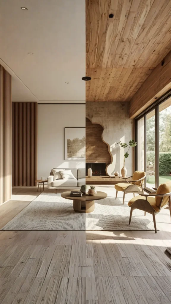 japandi style guide vs organic modern key differences comparison rooms 2026