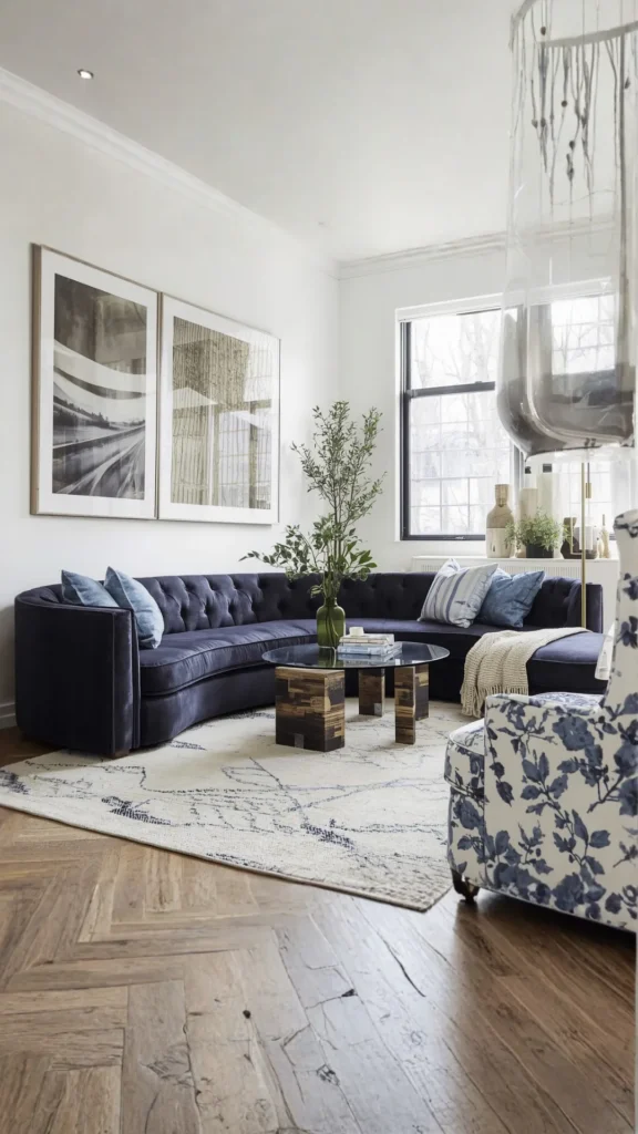 how to style curved sofa what not to do common mistakes wall placement cushions rug