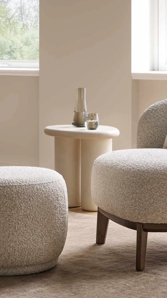 boucle ottoman care maintenance texture warmth long term