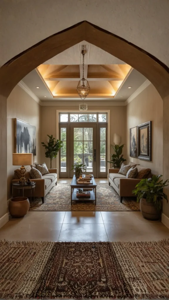 cozy entryway decor ideas psychological impact warm first impression welcoming home arrival
