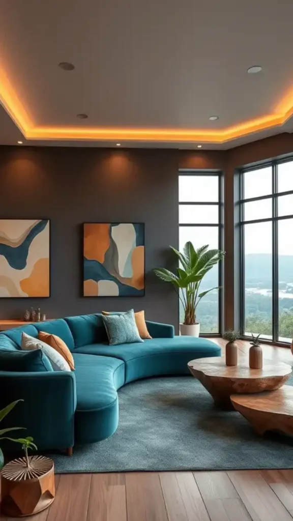 organic modern living room ideas final ongoing discipline restraint resolved 2026