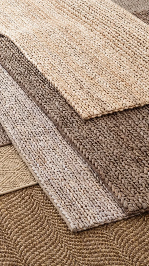 living room rug ideas maintenance natural fiber lasting texture