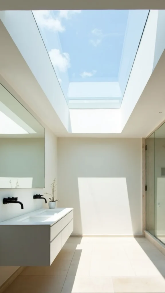 small bathroom ideas 2026 skylight solar tube natural daylight transformed