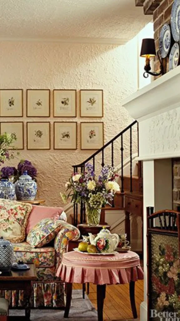 interior design styles explained english country cottage chintz florals vintage