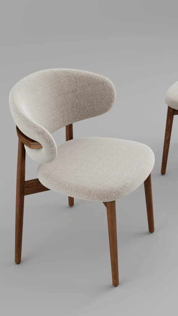 curved dining chair maintenance lasting texture quality years