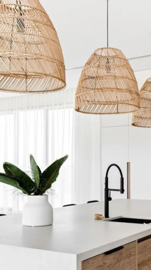 luxury bathroom on a budget statement light fixture pendant sculptural