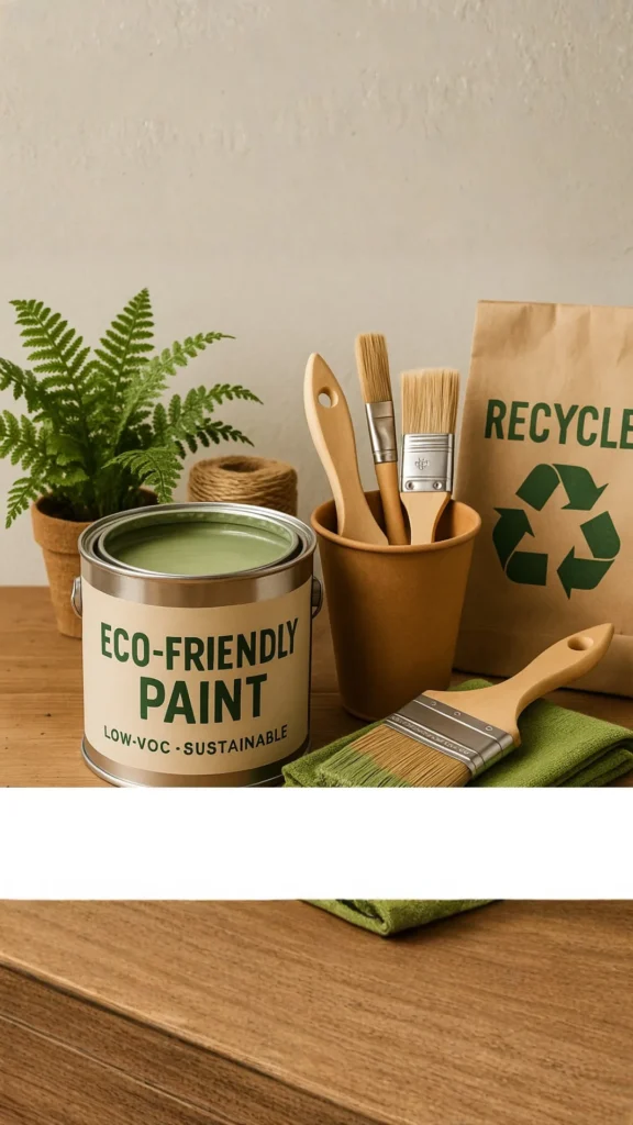 sustainable interior design how to start journey simple steps natural textiles plant vintage paint