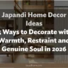 Japandi Home Decor Ideas: 15 Ways to Decorate with Warmth, Restraint and Genuine Soul in 2026