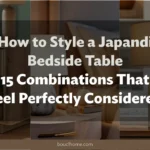 How to Style a Japandi Bedside Table: 15 Combinations That Feel Perfectly Considered