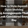 How to Style Japandi Open Shelving: 15 Arrangements That Look Considered Every Day