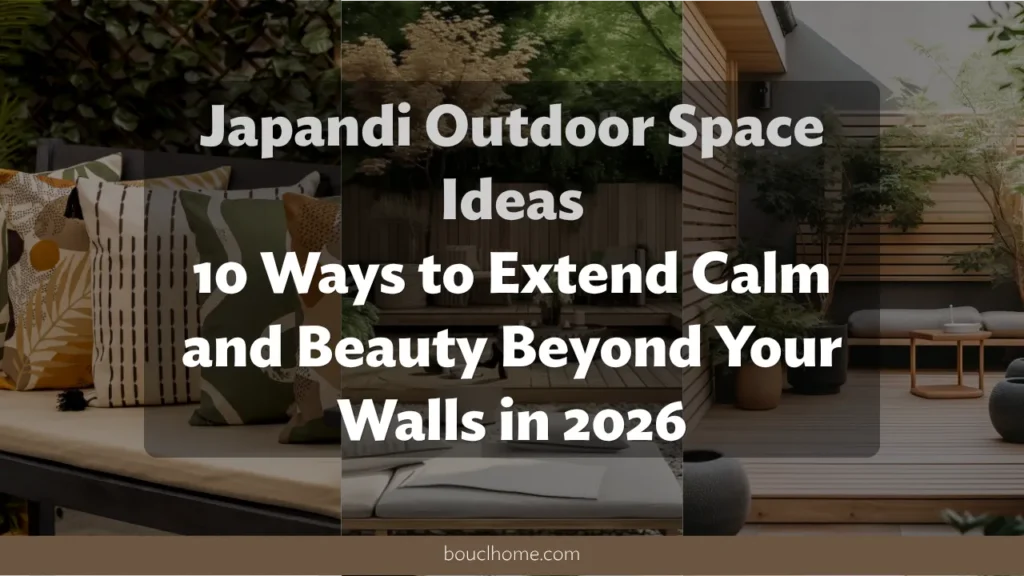 Japandi Outdoor Space Ideas: 10 Ways to Extend Calm and Beauty Beyond Your Walls in 2026