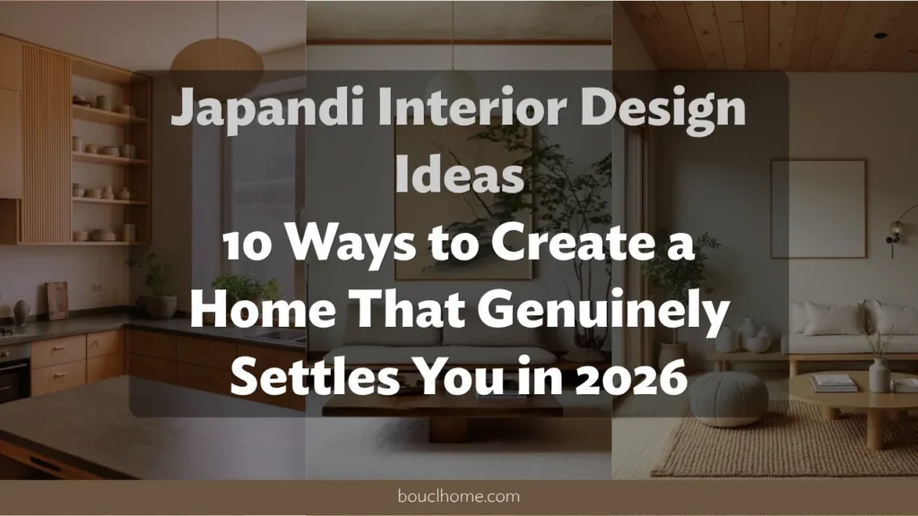 Japandi Interior Design Ideas: 10 Ways to Create a Home That Genuinely Settles You in 2026
