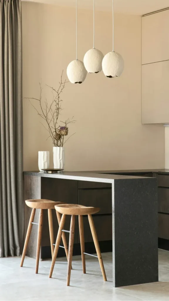 organic modern decor ideas warm brass accents consistently lamps hooks hardware 2026