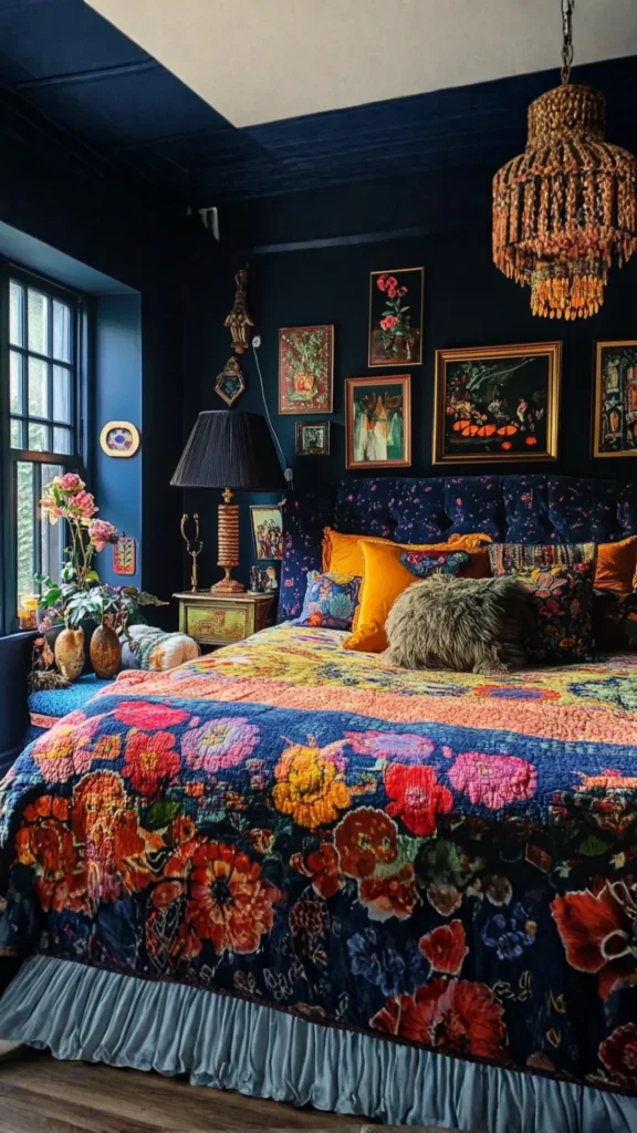 maximalist bedroom ideas curated versus cluttered difference quality intention 2026