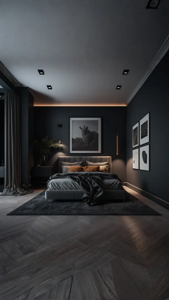 dark bedroom ideas fully committed complete color commitment beautiful extraordinary 2026