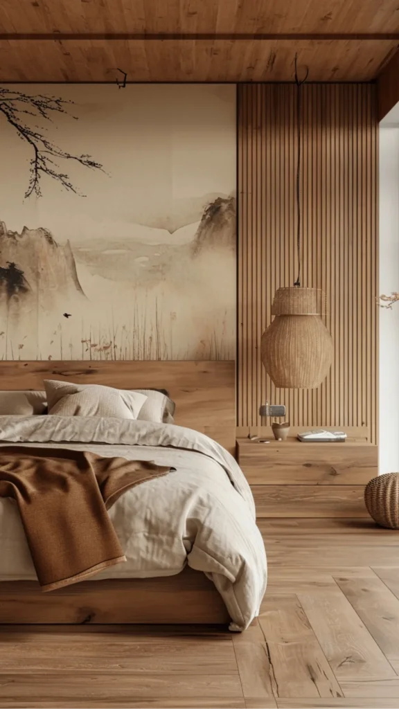 japandi home decor ideas single framed artwork genuine care generous space around 2026