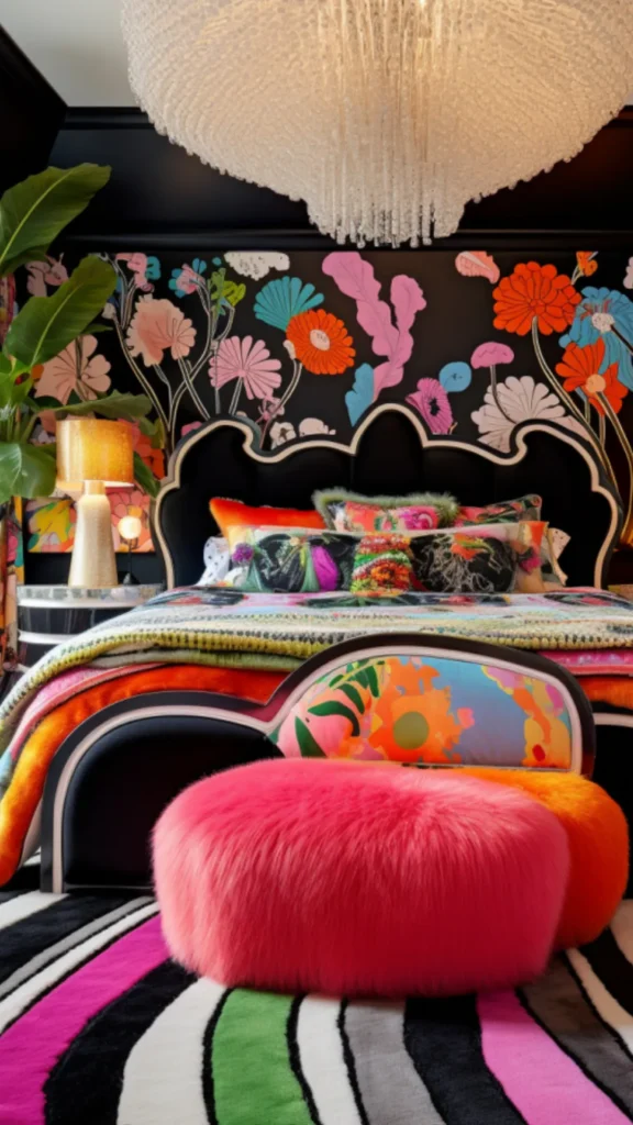 maximalist bedroom ideas perfectly curated abundance intentional beautiful calm 2026