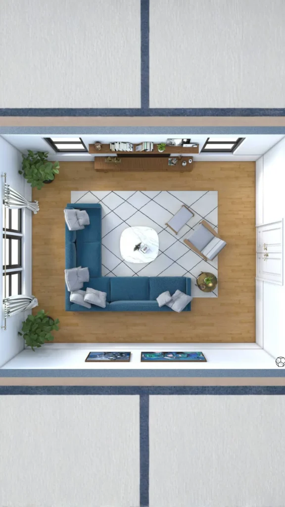 small living room ideas sofa correctly scaled allowing space to breathe around it 2026