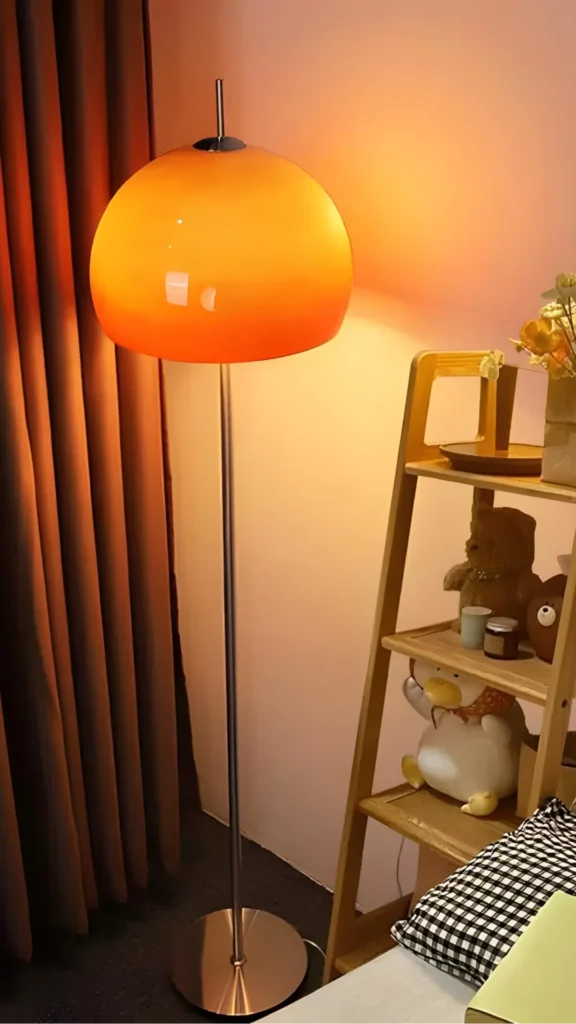organic modern home decor ideas warm amber lighting throughout table lamps floor lamps pendants 2026