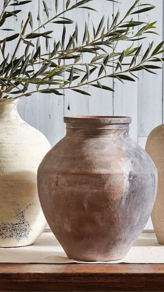 living room decor ideas 2026 handmade ceramics natural objects beautifully considered