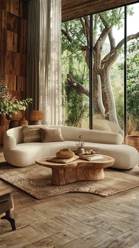 organic modern decor ideas done right warm natural curved genuinely alive throughout 2026